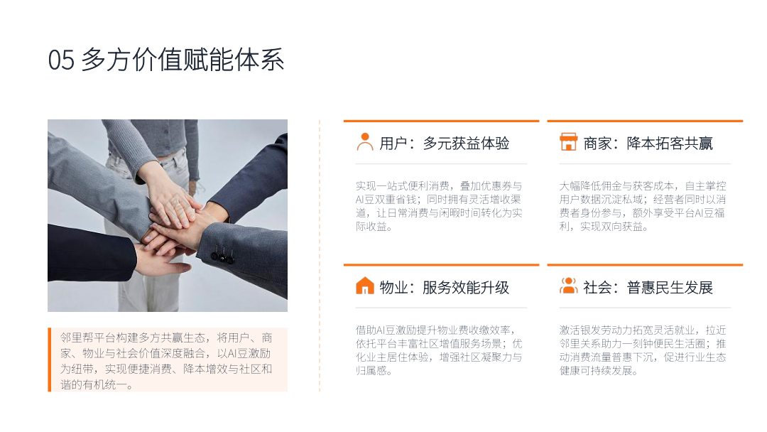 多方价值赋能体系