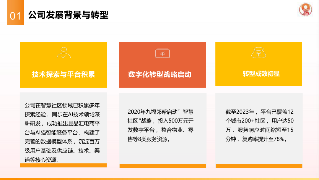 公司发展背景与转型成效